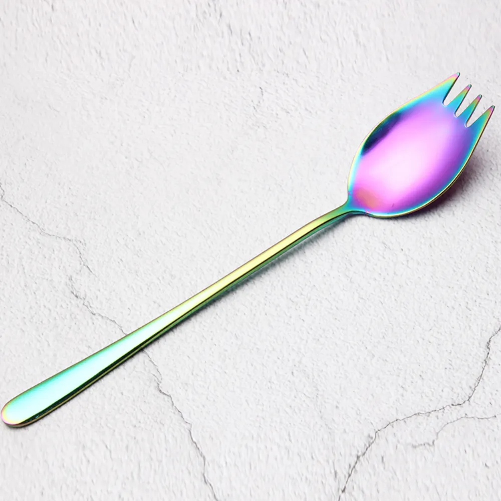 Stainless Steel Colorful Spork Utensil