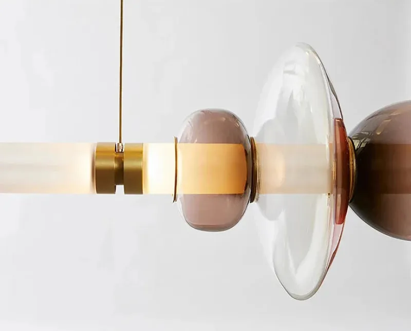 Stellar Orbit Linear LED Minimalist Pendant Light