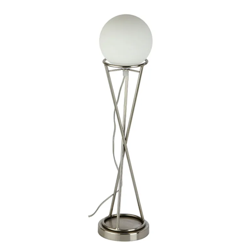Sybil's Orb Gold Matt Brass Finish Table Lamp | 6 x 25 inches