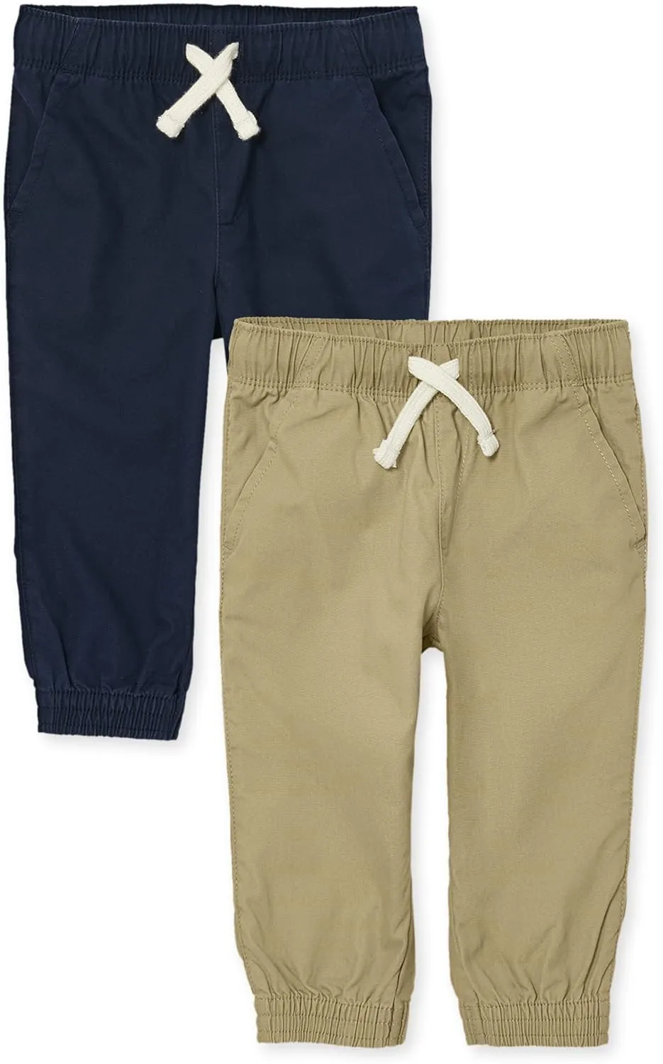 The Children's Place Baby Boys' and Toddler Stretch Pull on Jogger Pants