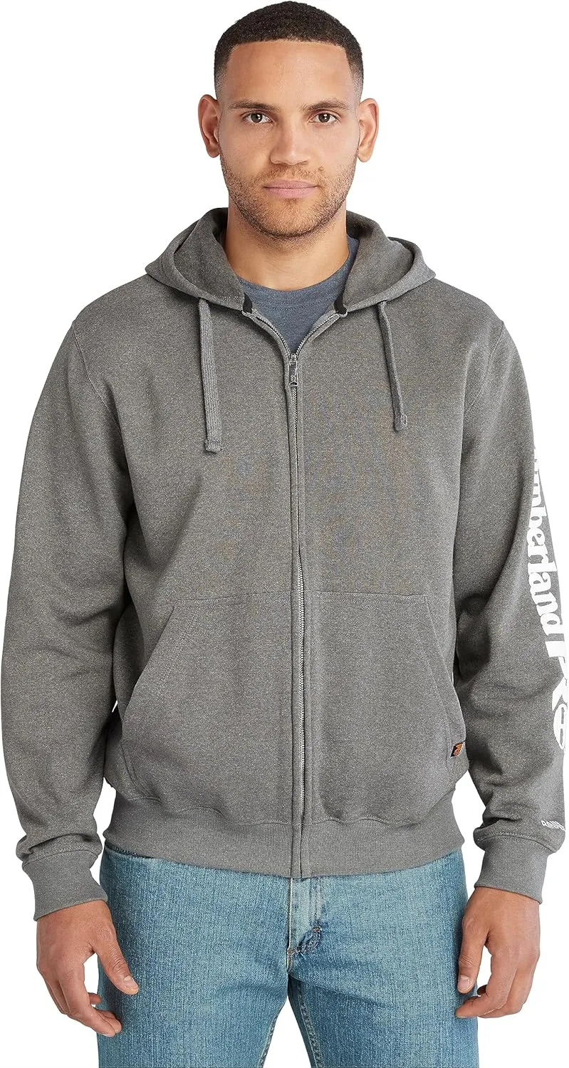 Timberland PRO Men's Honcho Sport Full-Zip Hooded Sweatshirt
