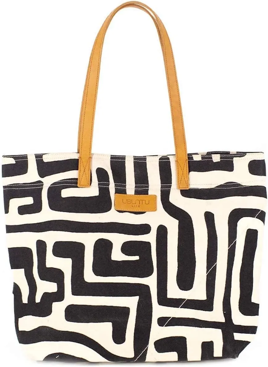 Ubuntu Life Go-To Canvas Tote Bag  Laptop Tote Bag for School, Work, or Everyday Use, Perfect for Notebooks and 13 Laptops