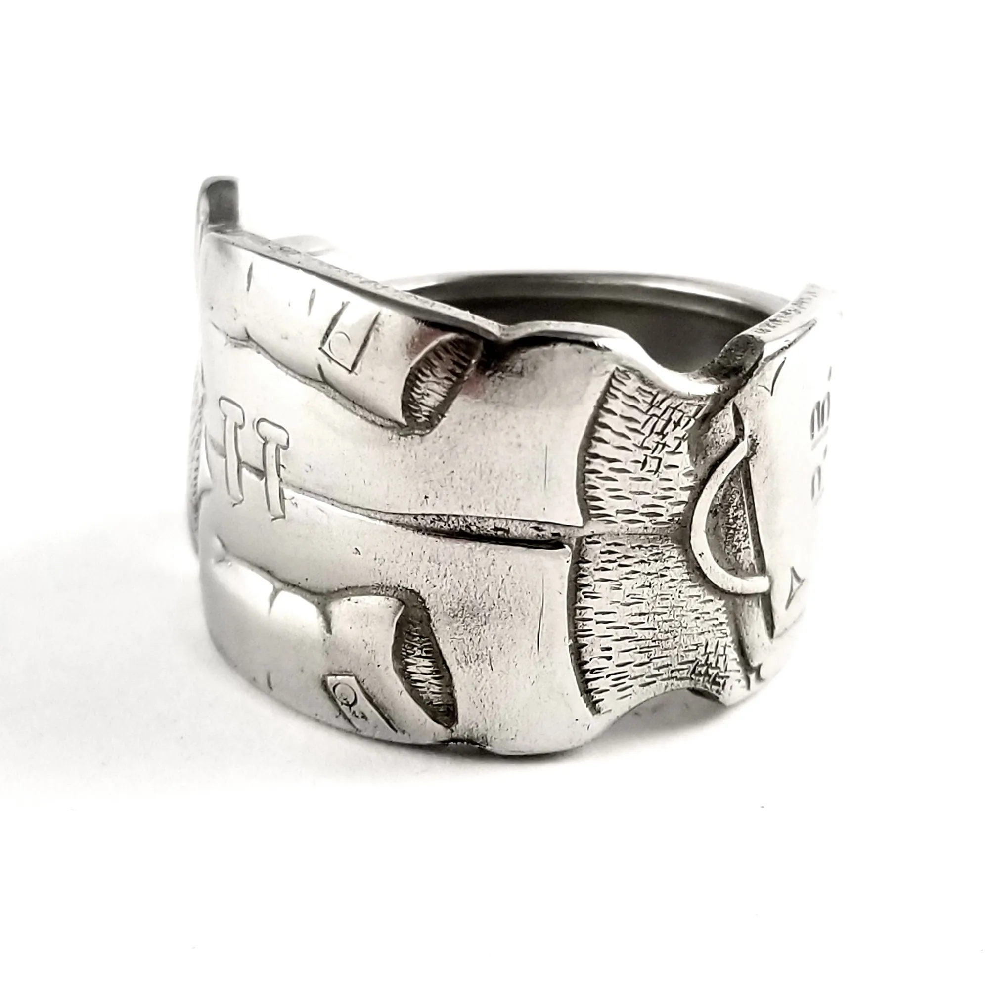 Vintage Paddington Bear Stainless Steel Spoon Ring
