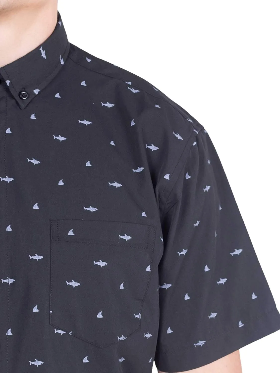 Visive Mens Short Sleeve Button Down Printed Shirts - Over 45 Novelty Prints Sizes S - 4XL