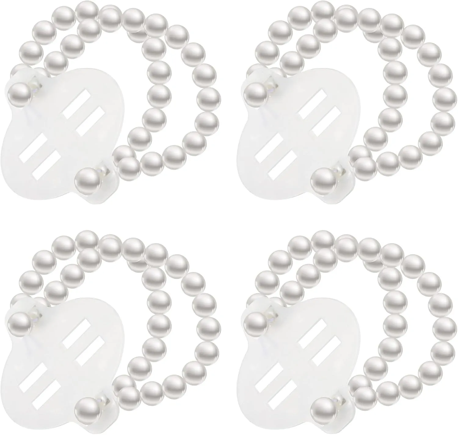 Waydress Corsage Wristlet Band Elastic Pearl Wrist Wedding Corsage Pearl Bracelet Stretch Wristband for Wedding