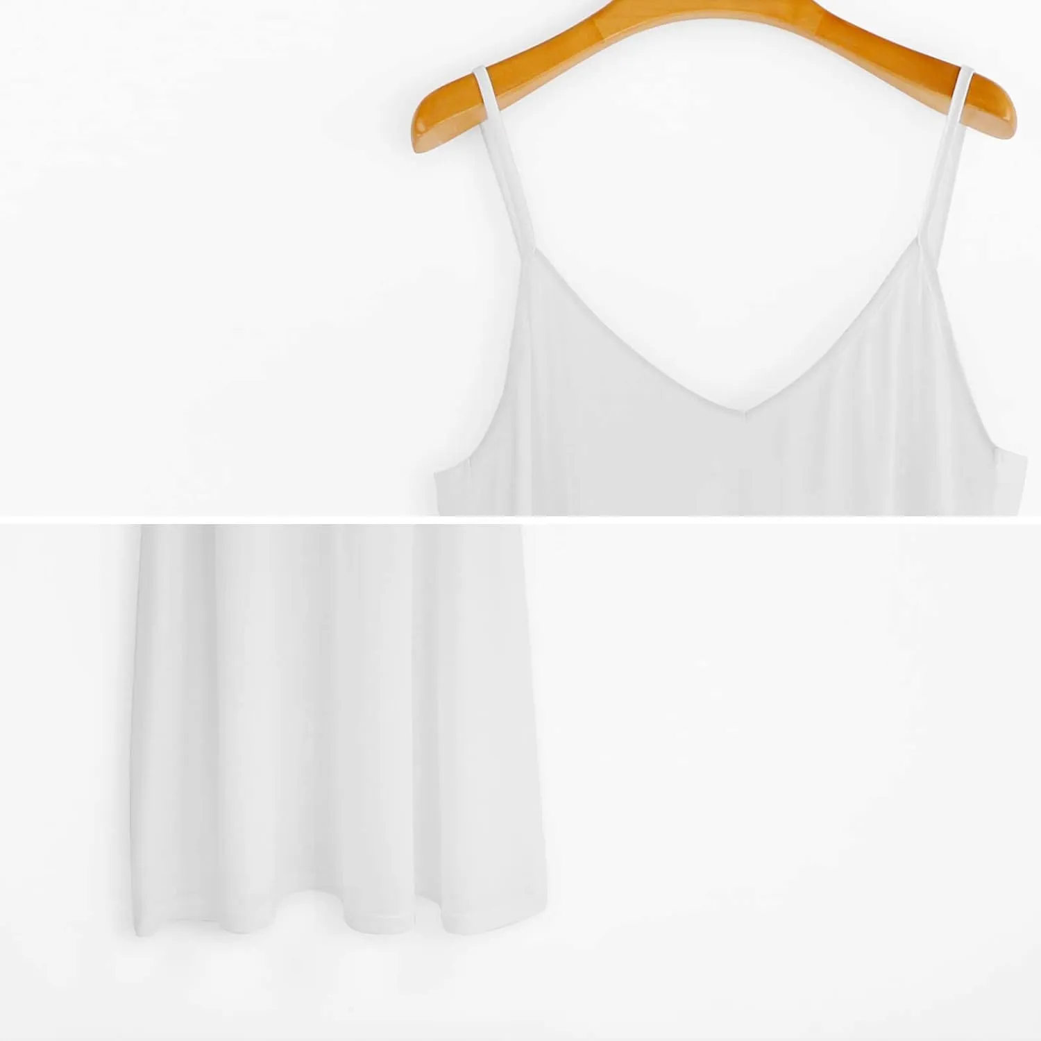 Women's Maxi Dress Summer Sleeveless Spaghetti Strap Sundress Casual Long Dress