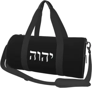 YHWH Convertible Garment Bag with Shoulder Strap, Carry on Garment Duffel Bag for Men Women - Rolling Foldable for Travel Luggage Bags (Black)
