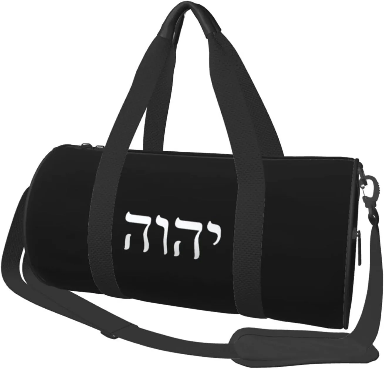 YHWH Convertible Garment Bag with Shoulder Strap, Carry on Garment Duffel Bag for Men Women - Rolling Foldable for Travel Luggage Bags (Black)