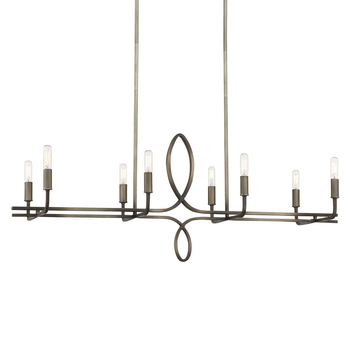 Yorkville 42 In. 8 Lights Pendant Light Bronze Finish