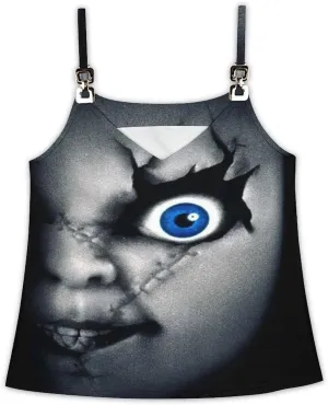 ZHANGXM Womens Beach Tank Tops Chucky Sleeveless Lightweight Shirts Summer Running Athletic Swim Shirts