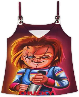 ZHANGXM Womens Beach Tank Tops Chucky Sleeveless Lightweight Shirts Summer Running Athletic Swim Shirts